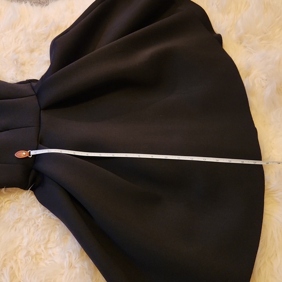 Guess sleeveless scuba knit deep V size XS EUC Plunge evening dress - Picture 11 of 14